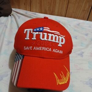 Red Trump 2024 Save America Again Hat